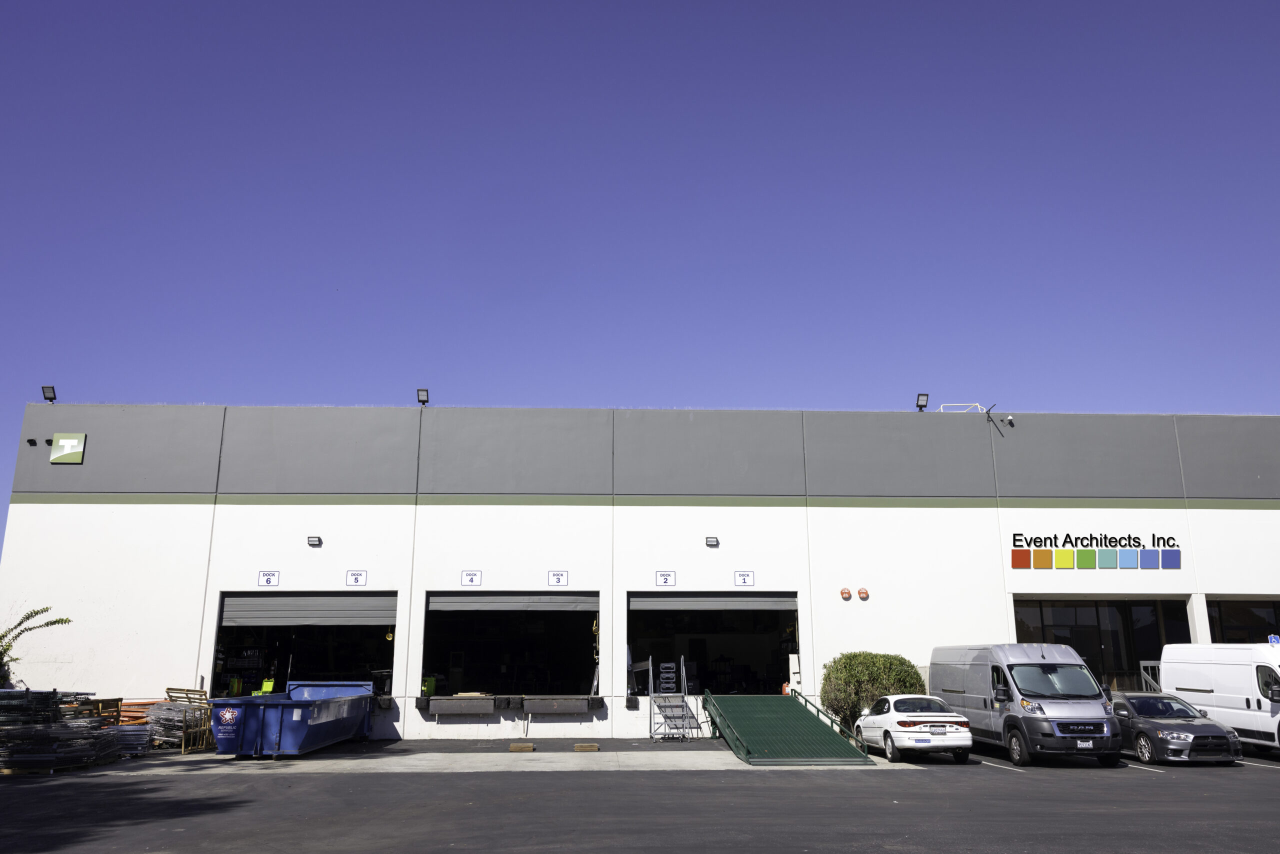 Front new warehouse